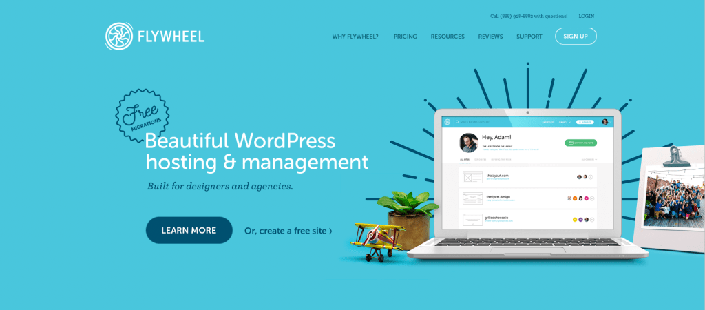 Flywheel Managed WordPress Hosting