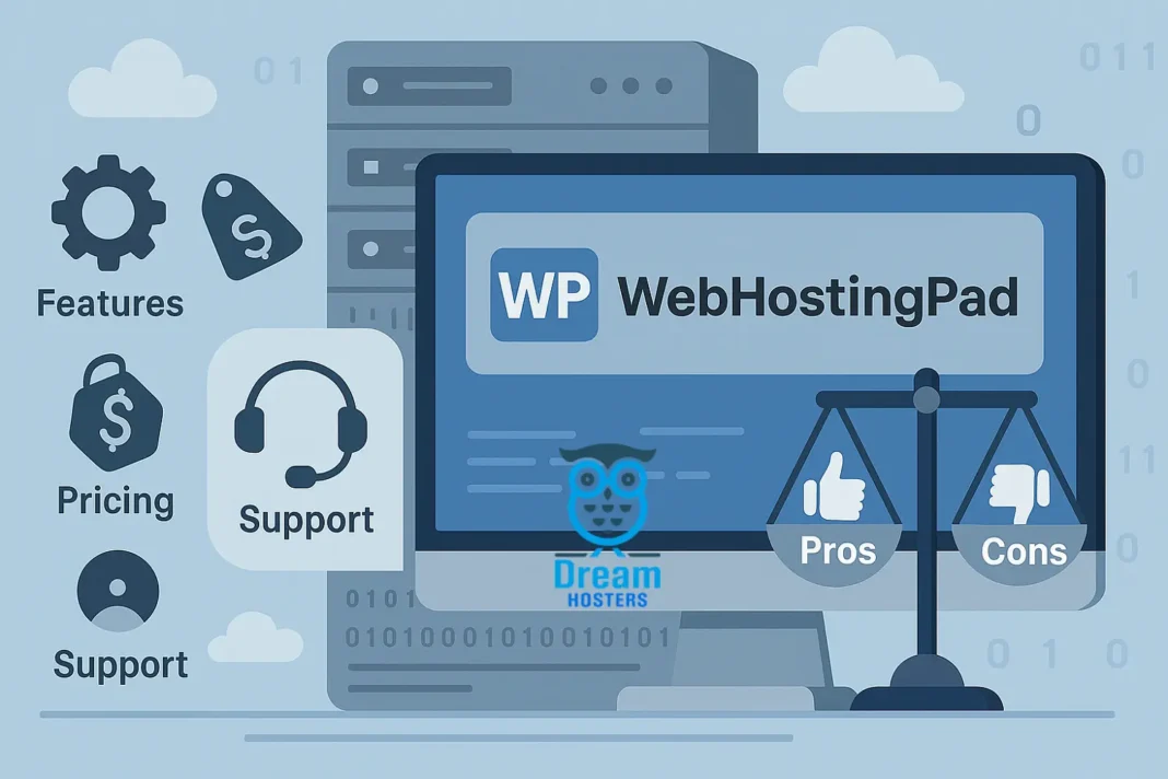WebHostingPad Review: Features, Pricing, Support, Pros & Cons