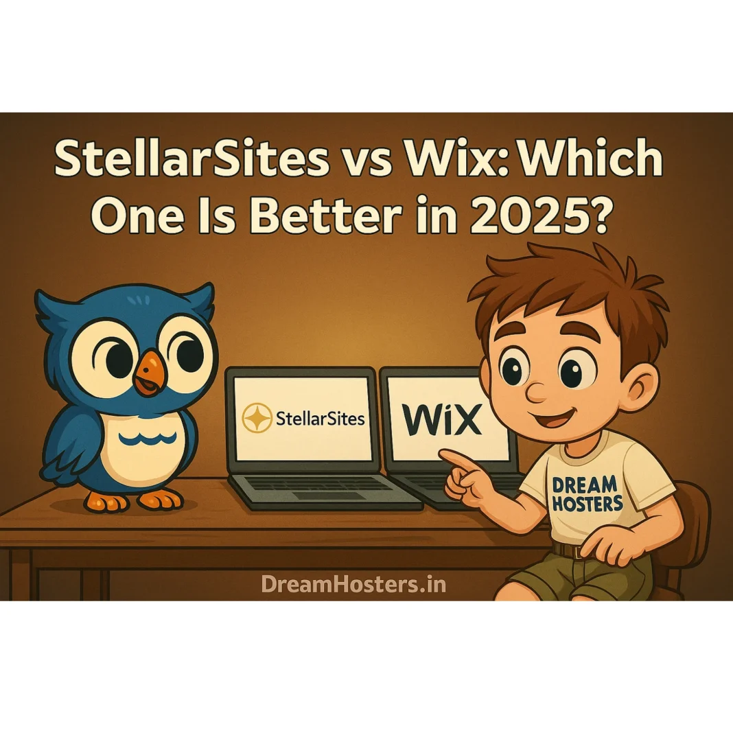 StellarSites vs WIX