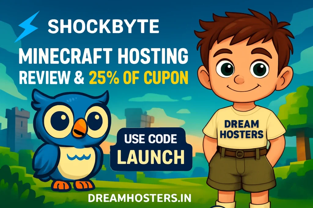 Shockbyte Minecraft Hosting Review 2025 with Beak and Byte