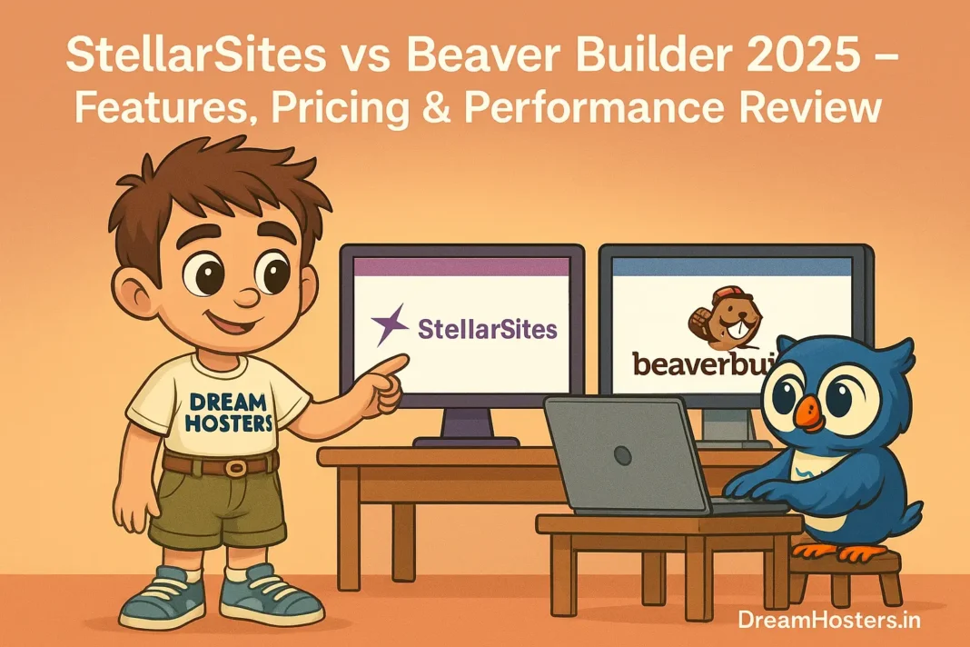 StellarSites vs Beaver Builder