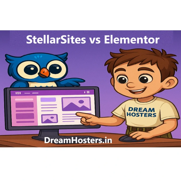 StellarSites vs Elementor 2025
