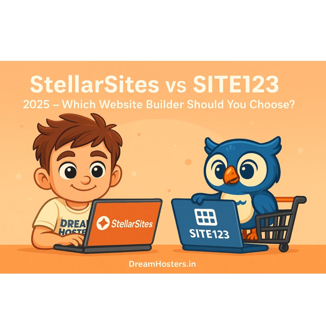 StellarSites vs Site123