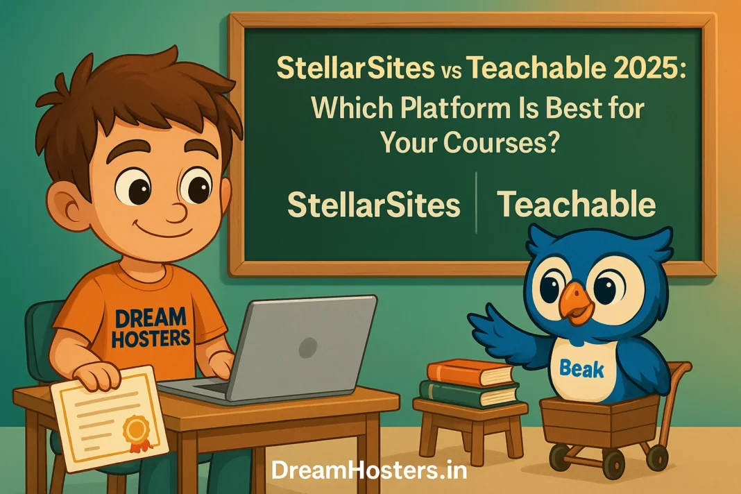 StellarSites vs Teachable