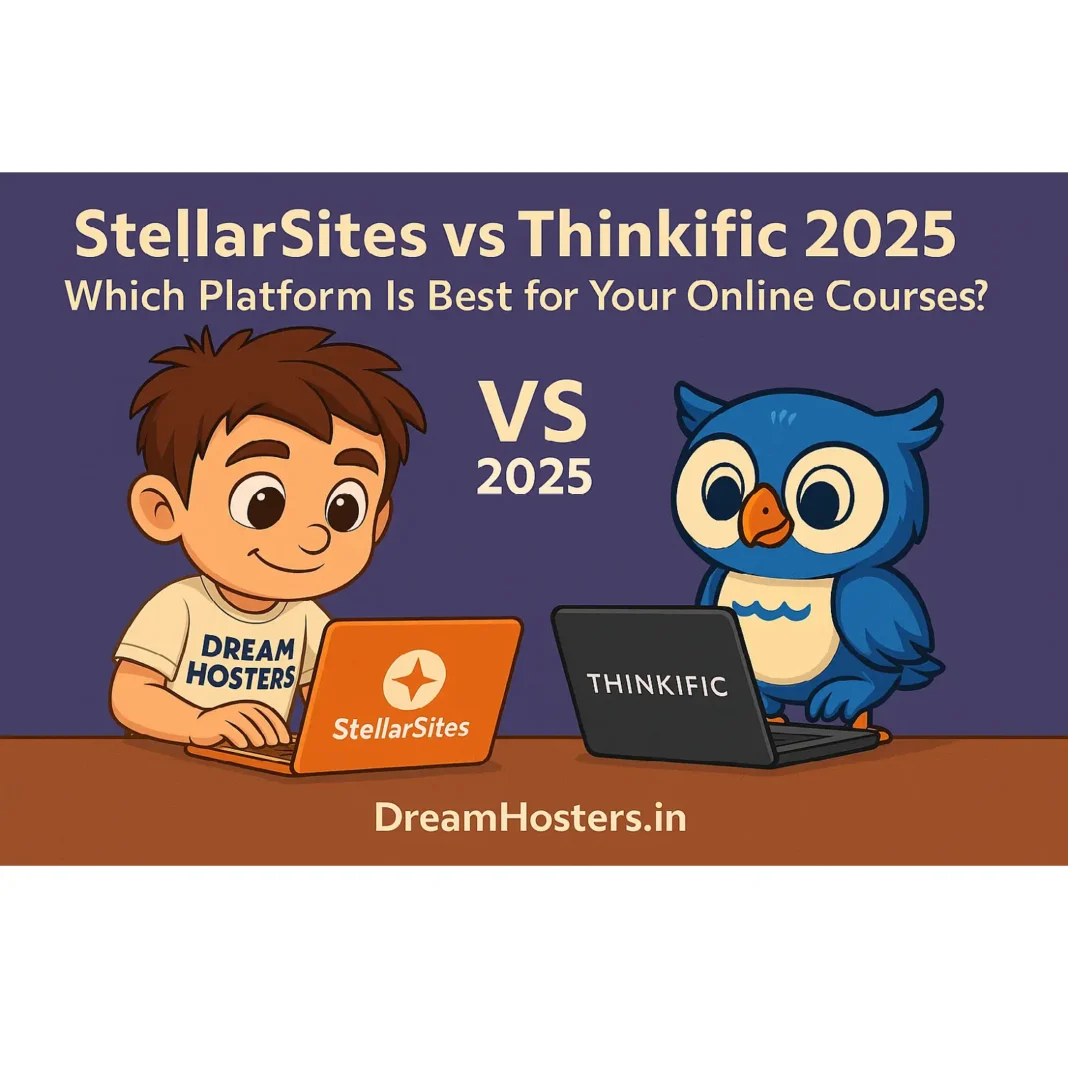 StellarSites vs Thinkific