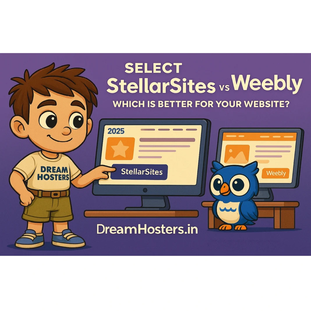 StellarSites vs Weebly
