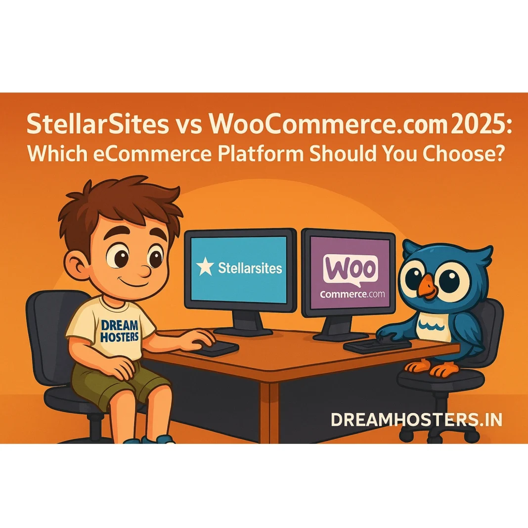 StellarSites vs WooCommerce