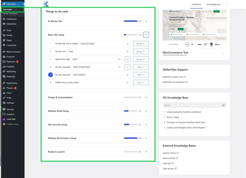 Events Website with StellarSites 3