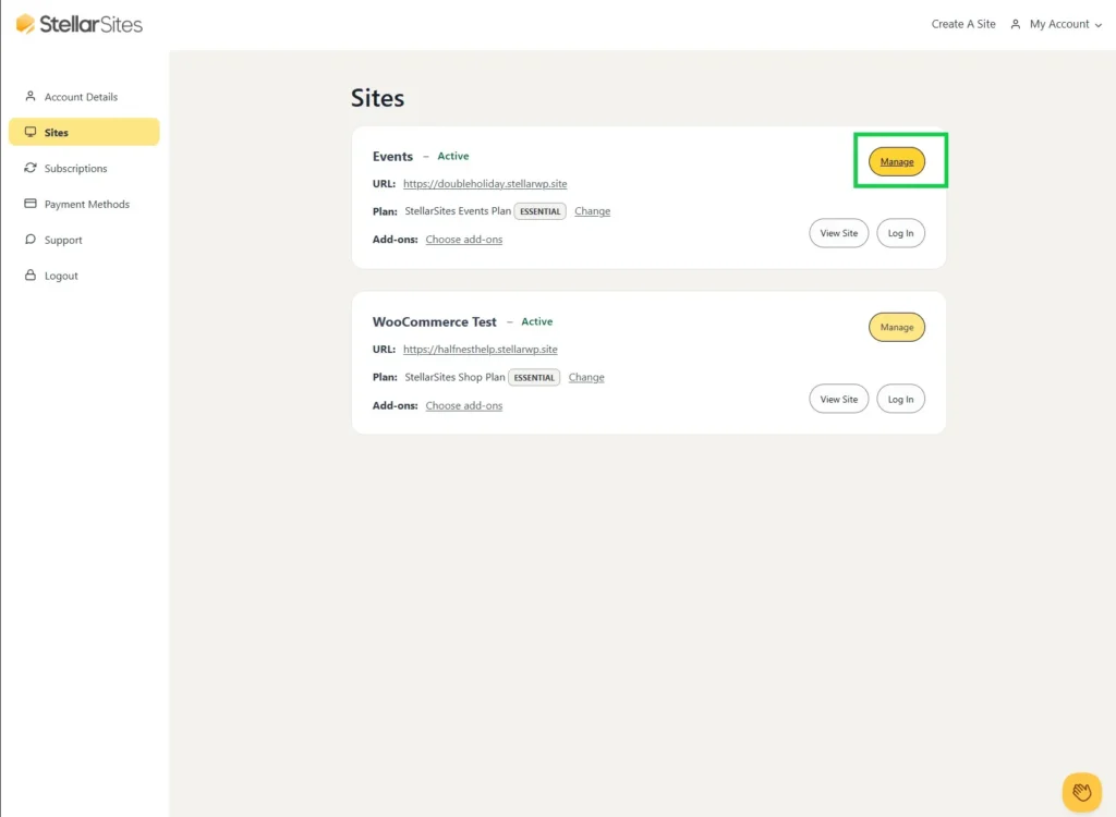 Events Website with StellarSites 9