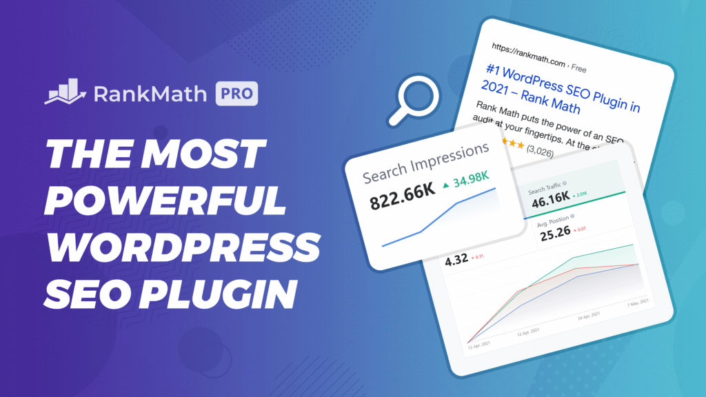 Rank Math Pro - The Most Powerful WordPress SEO Plugin