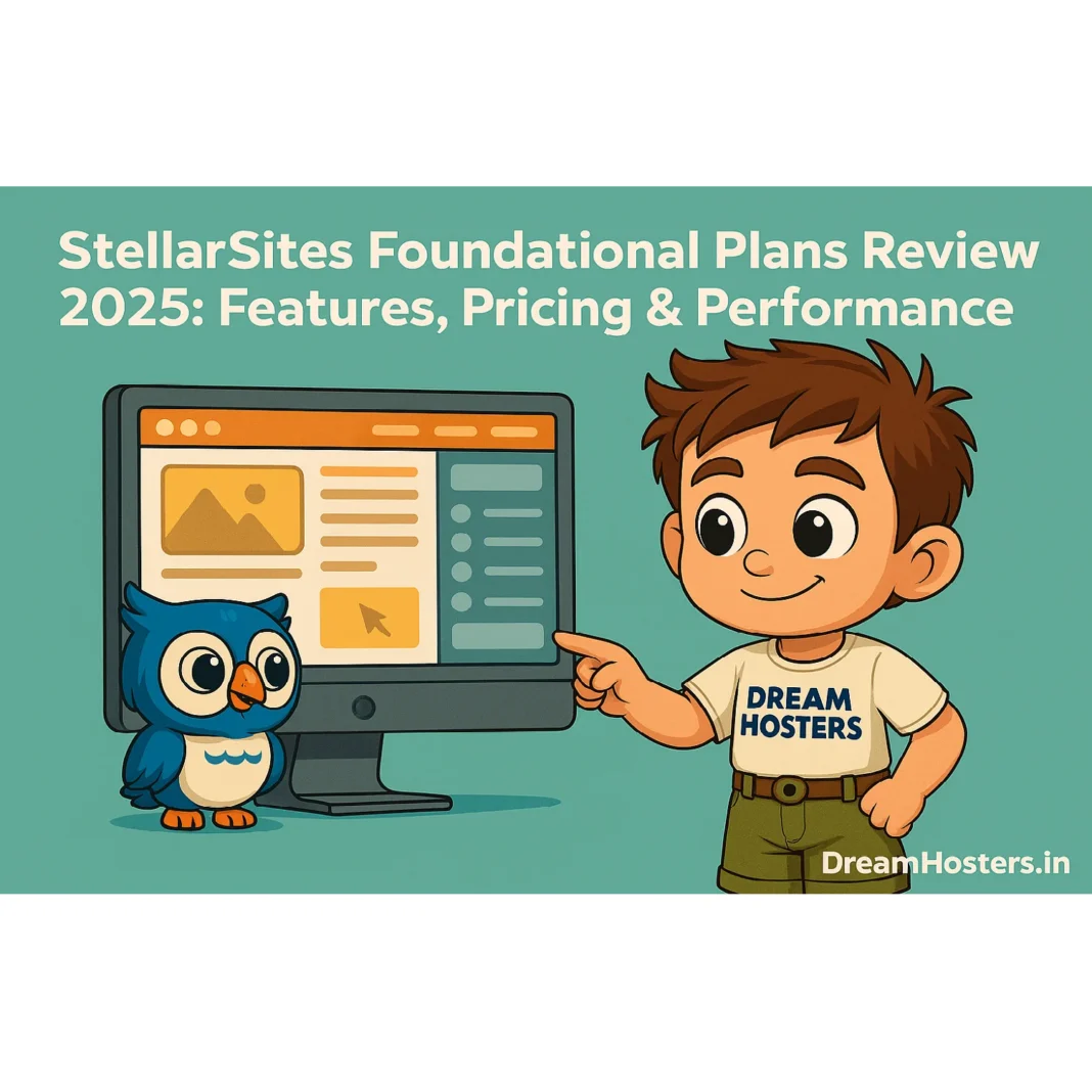 StellarSites Foundational Plans