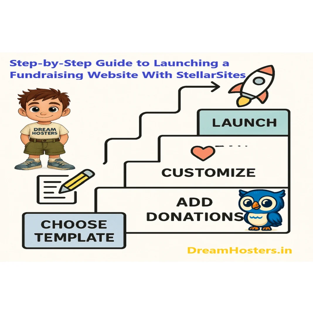 Fundraising Website With StellarSites