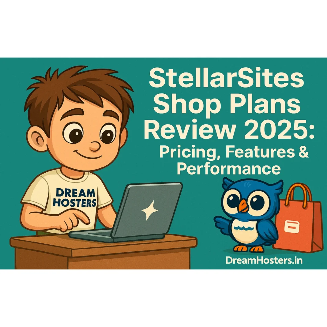 StellarSites Shop Plans