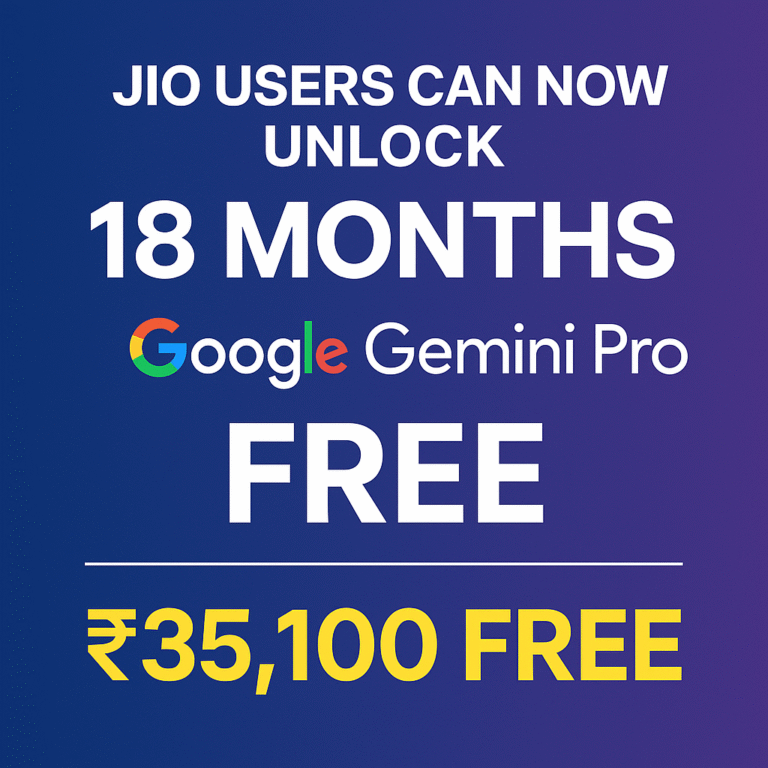 Google Gemini Pro Free 18-Month