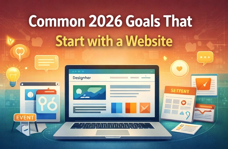 Build a website in 2026: Common 2026 Goals That Start with a Website