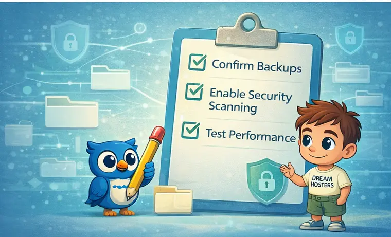 Website digital reset 2026: Day-One Protection Checklist