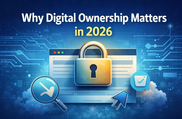 Build a website in 2026: Why Digital Ownership Matters More in 2026