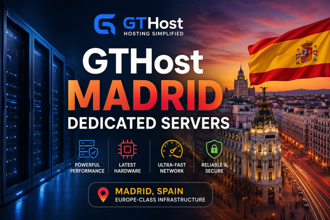 GTHost Madrid Dedicated Servers