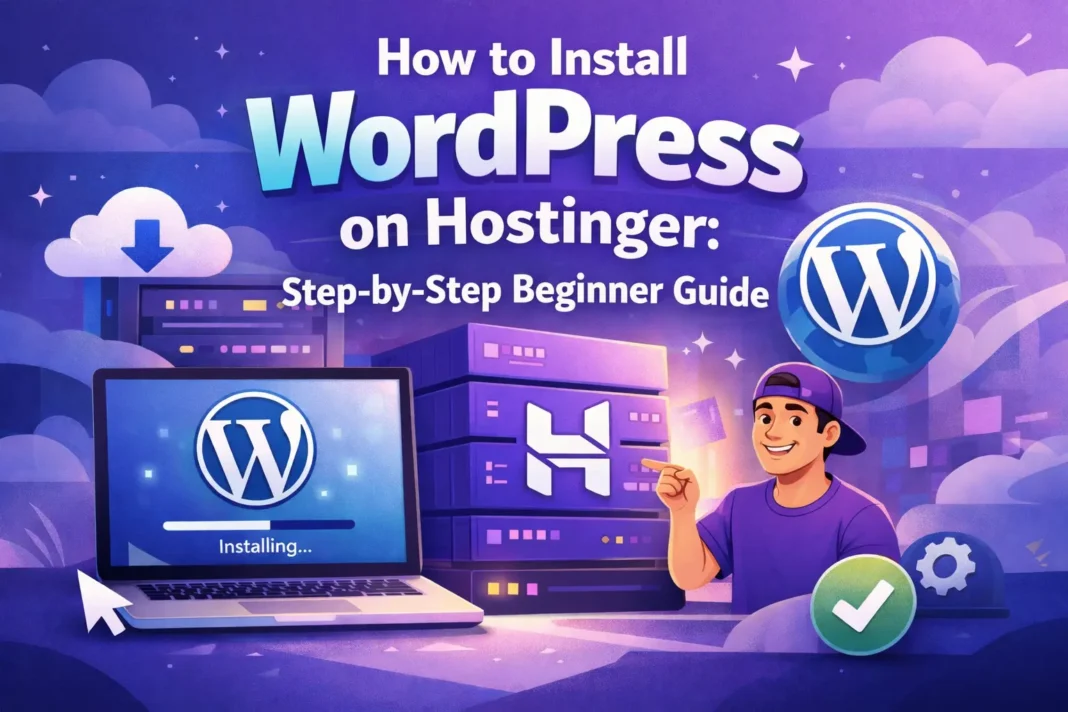 How to Install WordPress on Hostinger: Step-by-Step Beginner Guide