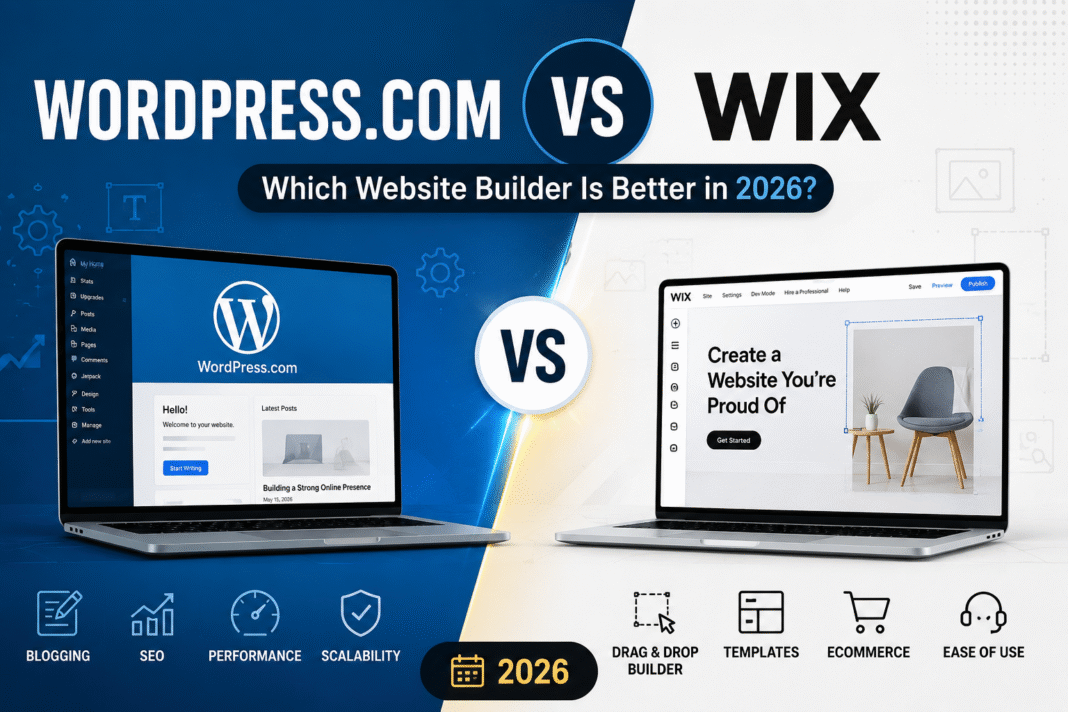 WordPress.com vs Wix