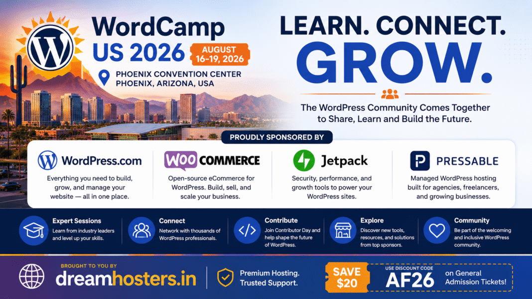 WordCamp US 2026